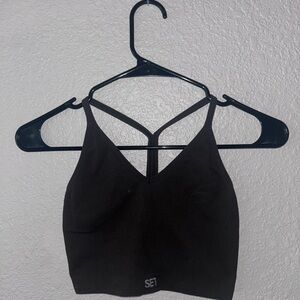 SET Active Dark Brown Workout Top